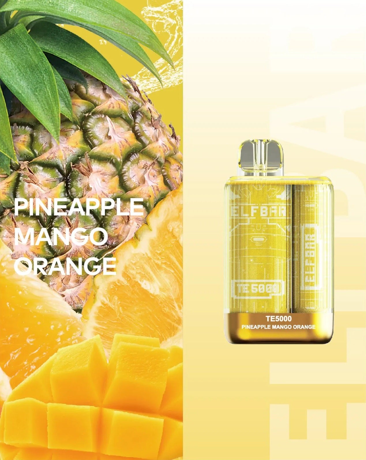 ELFBAR TE 5K | Pineapple Mango Orange