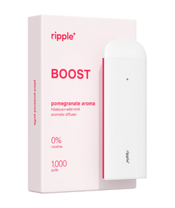 RIPPLE + BOOST 1K Puffs  | Pomegranate