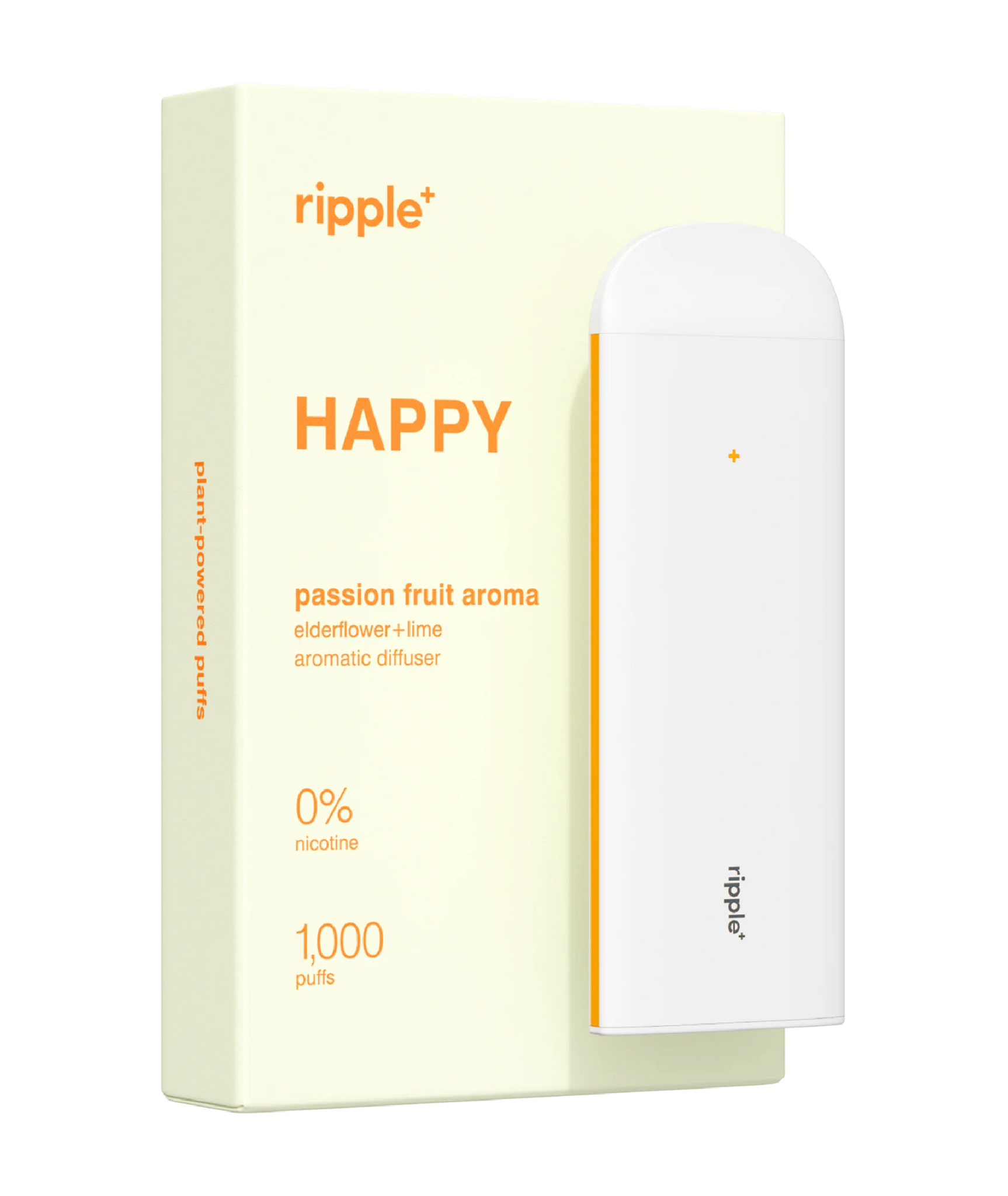 RIPPLE + HAPPY 1K Puffs  | Passion Fruit