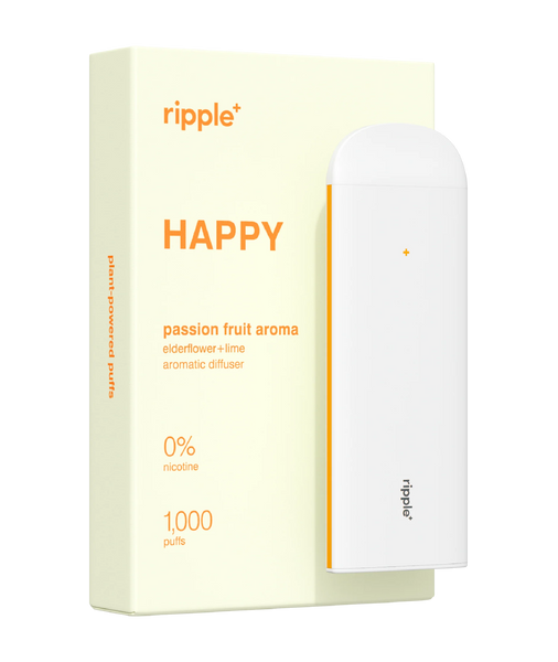 RIPPLE + HAPPY 1K Puffs  | Passion Fruit
