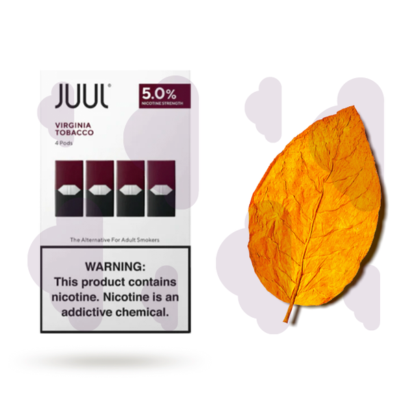 [PRÉ VENDA - ENTREGA EM 21/03]
 8 PACKS - Virginia Tobacco 5% USA 🇺🇸 | 4unds