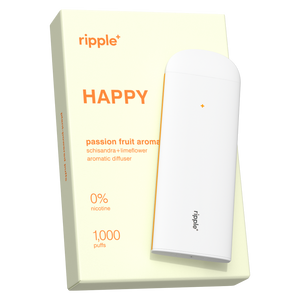 RIPPLE + HAPPY 1K Puffs  | Passion Fruit